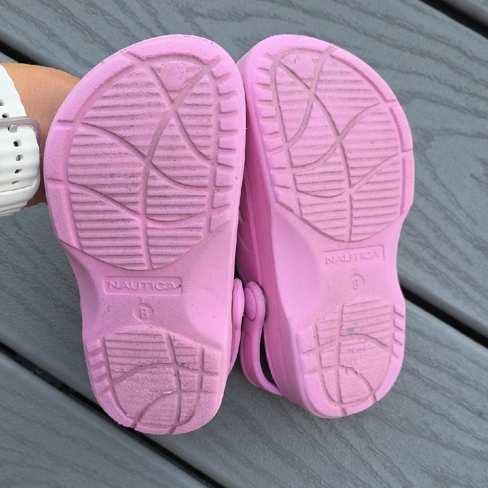 Nautica Pink Water Shoes Slip-On Comfort